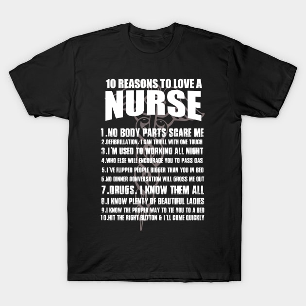 Nurse T-Shirt by Dojaja